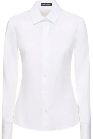 Dolce & Gabbana Stretch Cotton Poplin Shirt
