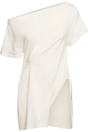 Courrèges Boatneck Cotton Bodysuit