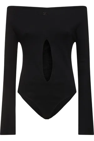 Courrèges Drop Jersey Cotton Bodysuit