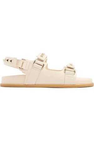 VALENTINO GARAVANI 10mm Rockstud Leather Flats