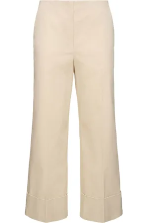 THEORY High Waist Cuffed Pants
