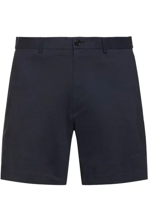THEORY Curtis Linen Blend Shorts