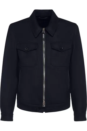 Tom Ford Officer Light Melton Jacket