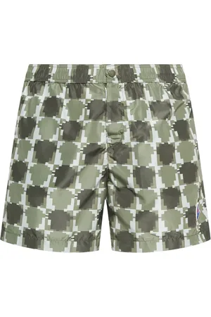 Moncler Printed Tech Swim Shorts