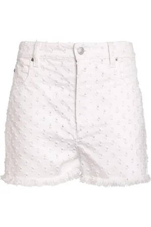 Isabel Marant Lesia Cotton Denim Shorts