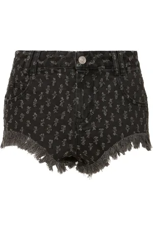 Isabel Marant Aneida Cotton Denim Shorts