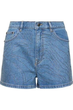 ROTATE Brantinia Denim Shorts