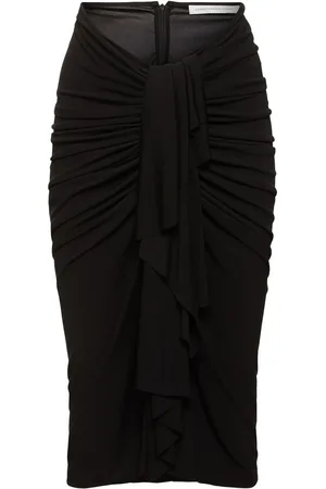CHRISTOPHER ESBER Vivenda Draped Midi Skirt