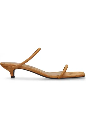 Totême 35mm The Minimalist Suede Sandals