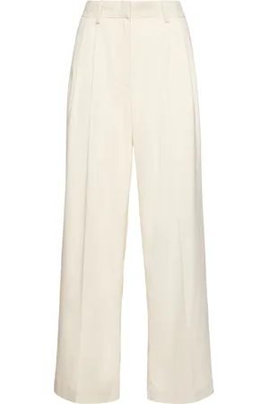 Totême Silk & Cotton Corduroy Wide Pants