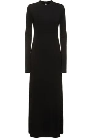 Totême Oversized Tech Jersey Long Dress