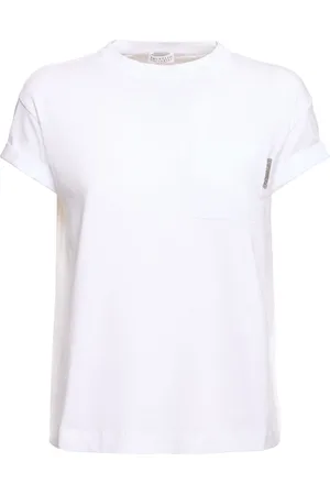 Brunello Cucinelli Jersey Short Sleeve T-shirt