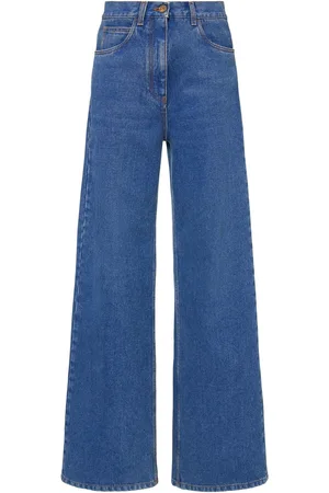 Etro Denim High Rise Wide Jeans