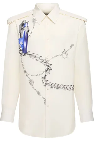 Burberry Printed Silk Shirt