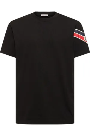 Moncler Tricolor Print Cotton T-shirt