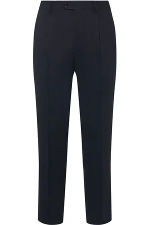 Etro Wool Blend Single Pleat Pants