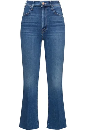 Mother The Hustler Ankle High Rise Flared Jeans