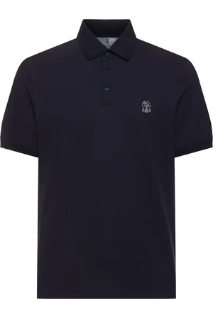 Brunello Cucinelli Logo Piquet Polo