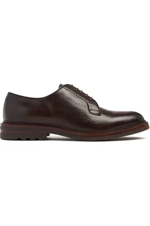 Brunello Cucinelli Leather Derby Shoes