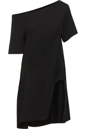 Courrèges Boatneck Cotton Mini Dress