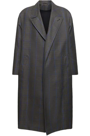 Balenciaga Oversized Long Cotton Blend Coat