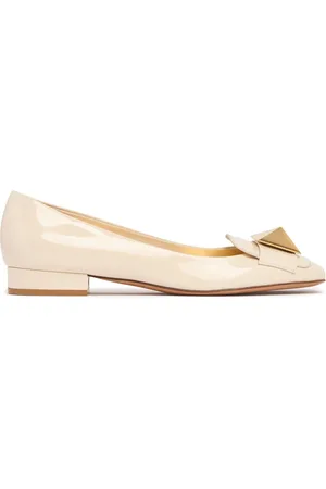 VALENTINO GARAVANI 20mm One Stud Patent Leather Flats
