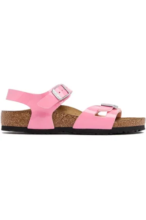 Birkenstock Patent Rio Faux Leather Sandals