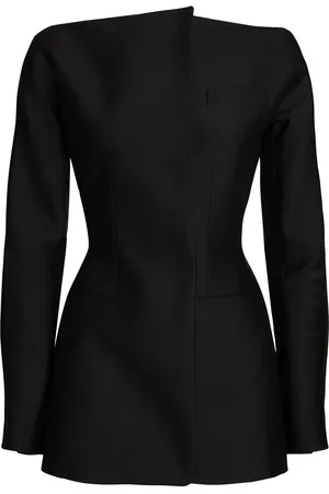 Jacquemus La Robe Spalla Wool & Silk Mini Dress