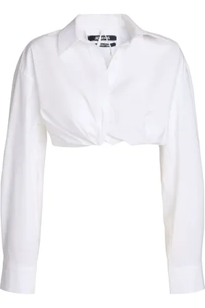 Jacquemus La Chemise Bahia Courte Poplin Shirt