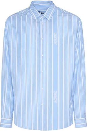 Jacquemus La Chemise Simon Logo Striped Shirt