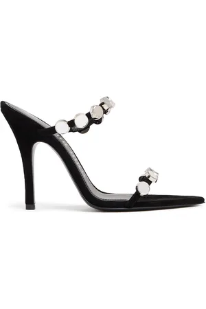 The Attico 105mm Venus Suede Sandals