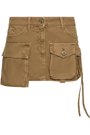 The Attico Fay Mini Cargo Skirt