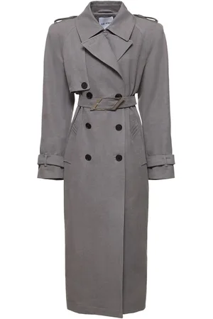 The Attico Belted Long Trench Coat