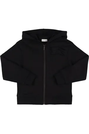 Burberry Cotton Jersey Zip-up Hoodie