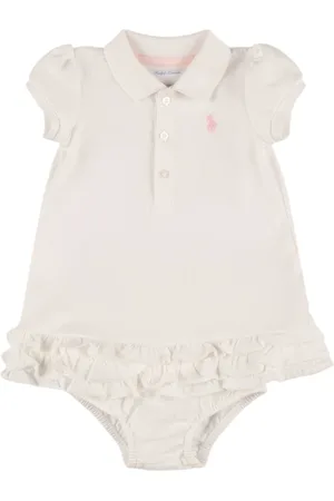 Ralph Lauren Cotton Dress & Diaper Cover