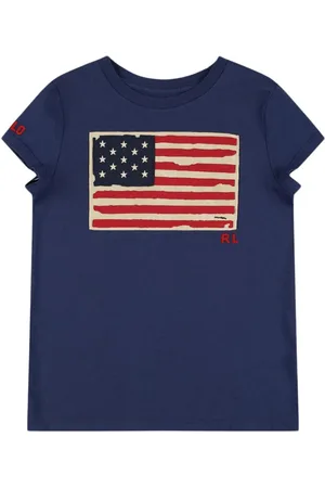 Ralph Lauren Embroidered Cotton Jersey T-shirt
