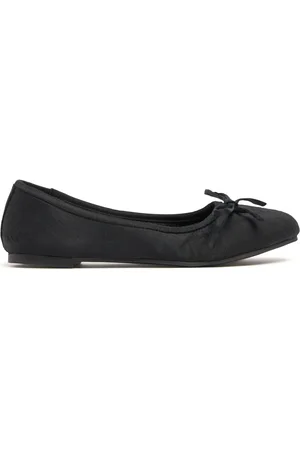 Balenciaga Leopold Satin Ballerina Flats