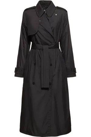 Moncler Barbetane Tech Down Trench Coat