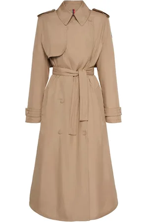Moncler Barbetane Tech Down Trench Coat
