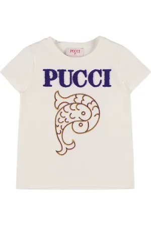 Puccini Embroidered Cotton Jersey T-shirt