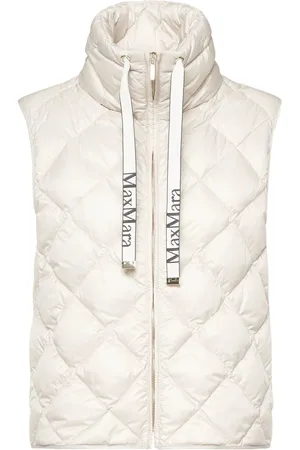 Max Mara Tregic Waterproof Quilted Down Vest