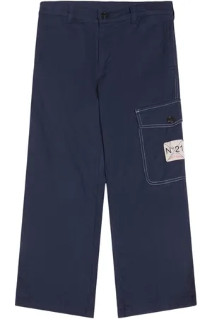 Nº21 Cotton Blend Gabardine Cargo Pants