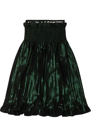 Karl Lagerfeld Pleated Tech Skirt