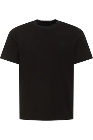 Moncler Logo Patch Cotton T-shirt