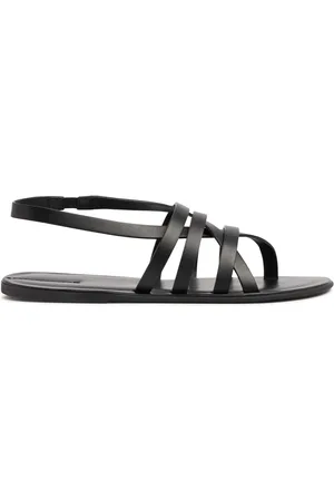 The Row 10mm Line Leather Sandals