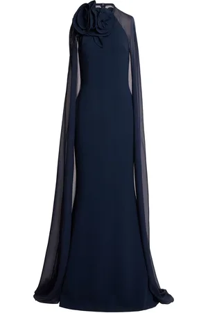 Elie saab Silk Blend Long Dress