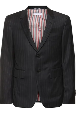 Thom Browne Classic Pinstripe Wool Blazer