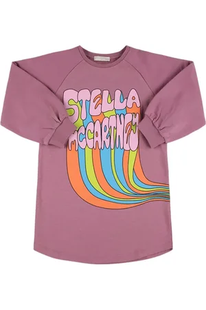 Stella McCartney Printed Cotton Sweat Dress