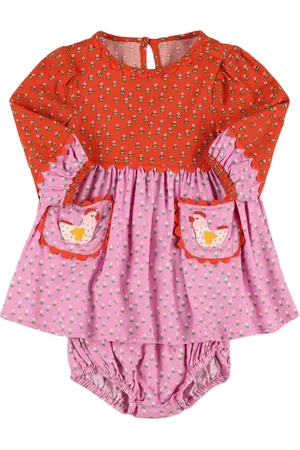 Stella McCartney Printed Viscose Dress & Diaper Cover