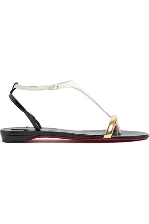 Christian Louboutin 10mm Athinita Nappa Flat Sandals